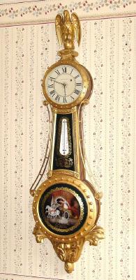 C.1920, Waltham GIRANDOLE, serial number one, Waltham's centennial re-creation of the infamous Curtis girandole. — Antique Clocks Price Guide
