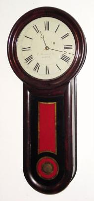 C.1880, E. Howard and Co., "Regulator No. 11" one weight, 8-day, with restorations. — Antique Clocks Price Guide