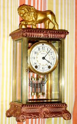 C.1909, Seth Thomas, EMPIRE No. 13, crystal regulator, restored. — Antique Clocks Price Guide