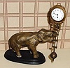 C.2001, Classical Clock Co., California, Reproduction swinging arm clock, THE ELEPHANT.