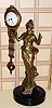C.2001, Classical Clock Co., California, Reproduction swinging arm clock, DIANA.