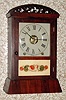 C.1870, Seth Thomas, Chisel Bottom Cottage, 8-day time and strike with alarm.