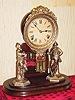 C.2002, China, Repro Crystal Palace, with a new signed Ansonia movement, marked to deceive.