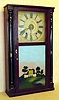 C.1835, Edward M. Barnes, Bristol, Conn, 30 hour wood works, t/s, column and splat [less splat, wrong mov't].