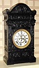 C.1880, Ansonia, MARBELITE No. 5 with 8-day open escapement movement with porcelain dial.
