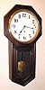 C.1910, Seth Thomas, Long Drop Globe timepiece, eight day.