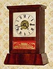 C.1865, Seth Thomas Clock Co., Cottage "E", 30-hour time/alarm cottage timepiece.
