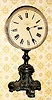 C.1890, French, 8-day desk or table timepiece.