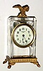 C.1906, New Haven Clock Co., "Vercel", 30-hour novelty timepiece.
