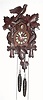 C.1960, German for Seth Thomas, 30-hour time/strike cuckoo clock.