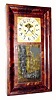 C.1841, Eli Terry, Jr. and Co., 8-day time/strike weight OG shelf clock.