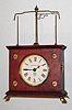 C.1975, Horolovar, New York, repro flying pendulum clock.
