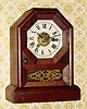 C.1870, Seth Thomas Clock Co., Cottage "E", Octagon top, 30-hour time/alarm cottage timepiece