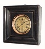 C.1900, Smiths Empire, 8-day boiler room lever movement timepiece, now in a French baker's clock case.