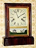 C.1889, New Haven Clock Co., 30-hour time/strike cottage clock.