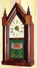 C.1860, Mixed Lot, 8-day time/strike steeple clock.
