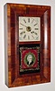 C.1870, New Haven Clock Co., 8-day time/strike OG shelf clock (spring).