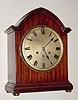 C.1909, Gustav Becker, 8-day time and Westminster chime mantel clock, with strike on the hour.