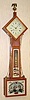 C.2001 (dated) Wayne Cline, Bowling Green, KY, repro Diamond Head banjo, weight driven, 8-day.