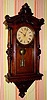 C.1880, F. Kroeber, New York, Regulator No. 30 in walnut, 8- day, time and strike.