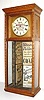 C.1900, New York State, Unusual Advertising Clock with Seth Thomas double spring time movement, 8-day.