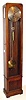 C.1920, German, Winterhalder, Astro dial regulator, 8-day time with temperature compensating pendulum.