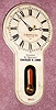 C.1865 (dated) E. Howard and Co., No. 19 Marble Dial clock, 8-day, one weight.