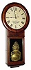 C.1879, Seth Thomas Clock Co., "Regulator No. 2", 8-day rosewood wall timepiece.