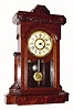 C.1880, Seth Thomas Clock Co., "Pittsburgh V.P.", 8-day time/strike City Series shelf clock.