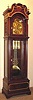 C.1985, Seth Thomas, (Tally Industries) Model 4490 triple chime hall clock, movement signed made in Germany for Seth Thomas (apparently by Kieninger).