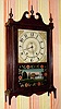C.1825-35, Mixed lot Pillar and Scroll, a likely Ives movement in a restored case with the back from a column and splat bearing label of Hotchkiss and Fields, Burlington, Conn.