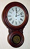C.1870, E. N. Welch Mfg, Forestville, ALEXIS, timepiece, 8-day.