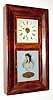 C.1870, Waterbury Clock Co., 8-day time/strike, double door OOG shelf clock.