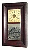 C.1865, E. N. Welch Mfg. Co., 30-hour time/strike OG Shelf clock.