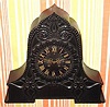 C.1900, French, 8-day time/strike shelf clock.