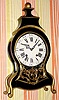 C.1780, Swiss, Neuchatel Clock, 2-train, crown verge, bracket clock, quarter strike on vertical bells.
