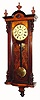 C.1890, New Haven Clock Co., 8-day time/strike "Vienna regulator".