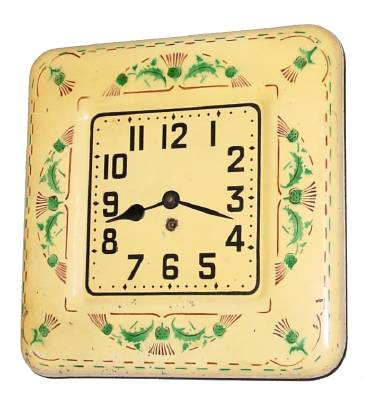 C.1925, French, "Societe Japy Freres", 8-day wall timepiece. — Antique Clocks Price Guide