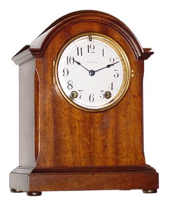 C.1906, Seth Thomas ETON, from the English Cabinet series, mahogany cased mantel clock with inlay. — Antique Clocks Price Guide