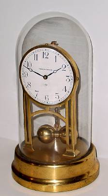 C.1910, Tiffany Never-Wind Clock Corp., Electric battery timepiece. — Antique Clocks Price Guide