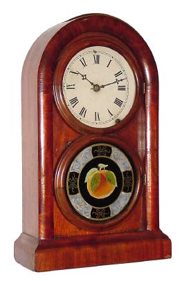 C.1890, New Haven Clock Co., 8-day time/strike, "Venetian" type mantel clock. — Antique Clocks Price Guide