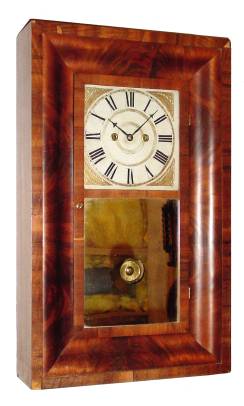 C.1840, L and F Andrews OG, with a Spencer, Hotchkiss and Co, Salem Bridge movement that has always been in the case. — Antique Clocks Price Guide