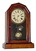 C.1890, German, Teteuutonia Clock Manufactory, 8-day time and bell strike mantel clock.