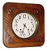 C.1900, French, 8-day time and strike bakers wall clock, hour repeat, 8-day spring.