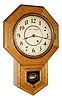 C.1924, Seth Thomas Clock Co., "Drop Octagon,10 Inch", 8-day oak cased timepiece.