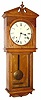 C.1894, Seth Thomas Clock Co., "Umbria", 8-day time and strike wall clock in oak.