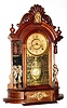 C.1880, Ansonia Clock Co., TRIUMPH, in walnut, 8-day time and strike and with restorations.