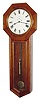 C.1980, Reproduction Seth Thomas Regulator No. 18, 8-day timepiece, weight driven.