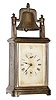 C.1880, William L. Gilbert Clock Co., "76 Alarm - Rolling Bell" 30-hour alarm timepiece.
