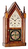 C.1875, Jerome and Co., (New Haven Clock Co.), 30-hour miniature steeple timepiece.